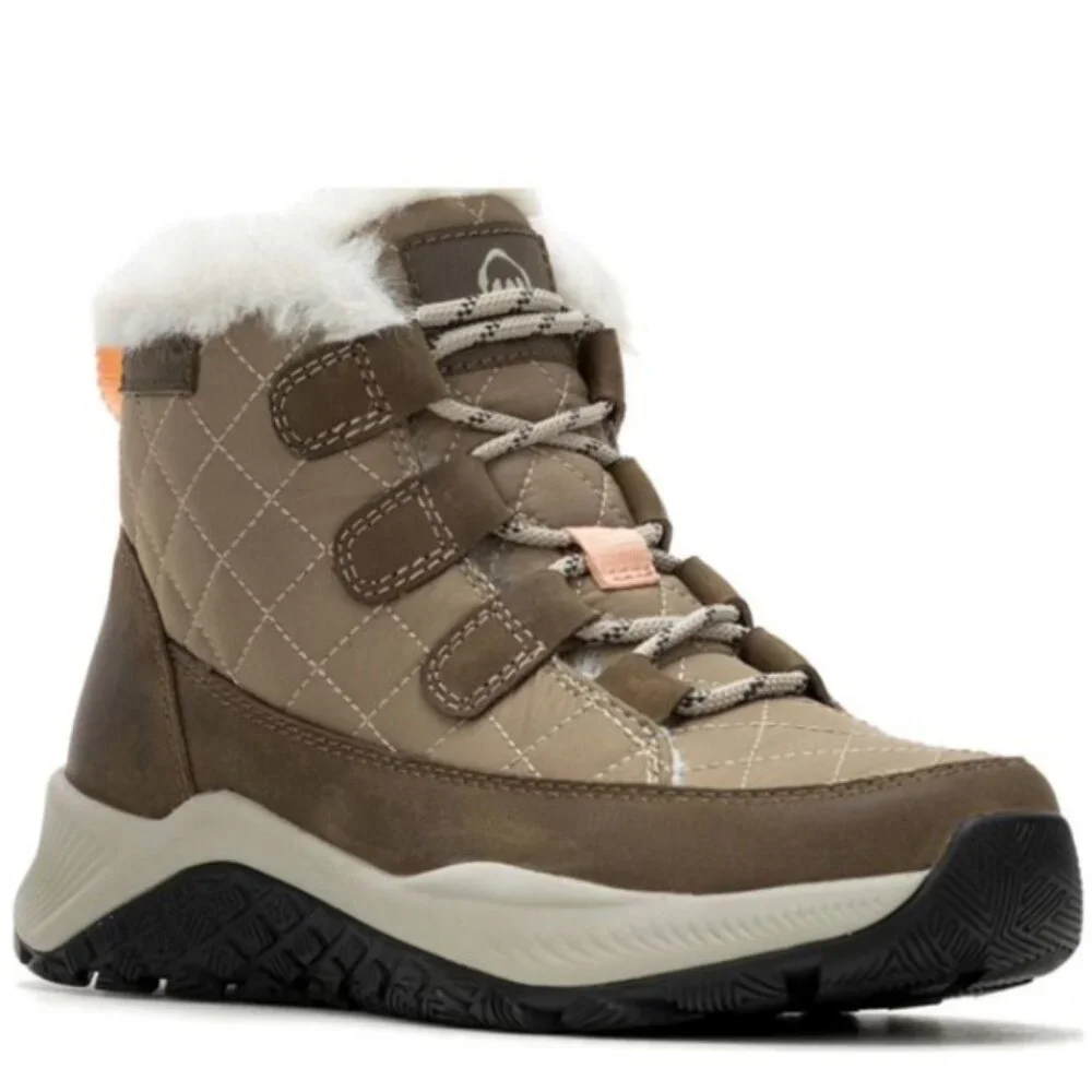 Wolverine Luton Quilted Waterproof Insulated Mid Hiker Women Gravel